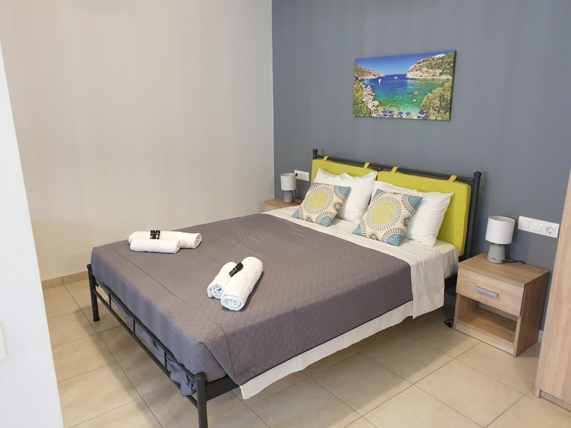 Green - Comfy Center Rodos Asgourou Buitenkant foto